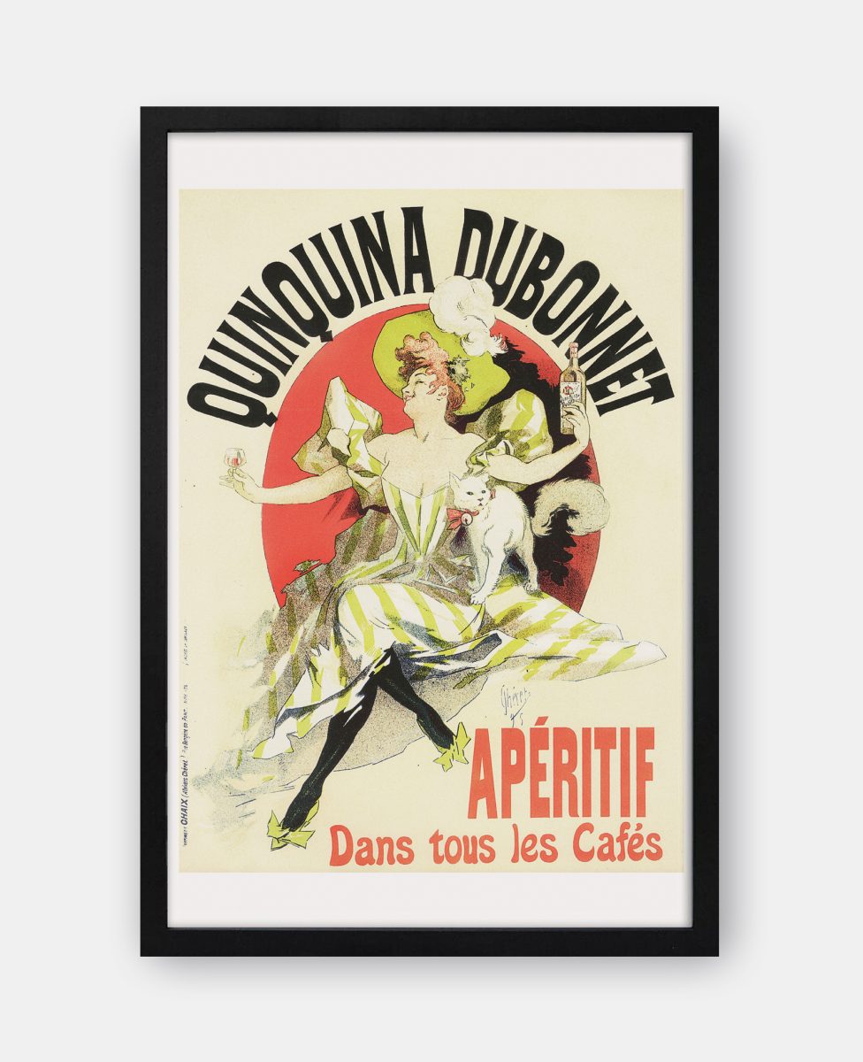 Quinquina Dubonnet Ap Ritif Dans Tous Les Caf S By Jules Ch Ret Poster