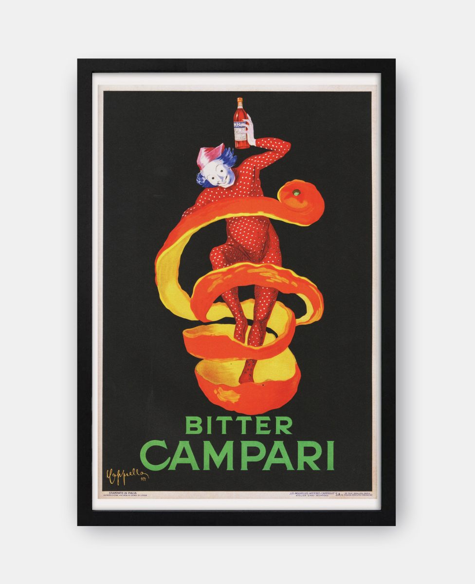 Bitter Campari by Leonetto Cappiello Poster - The Curious Desk