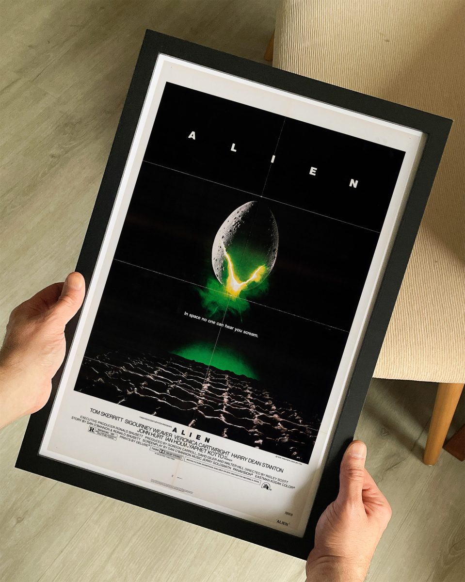 Alien (1979) Movie Poster - The Curious Desk
