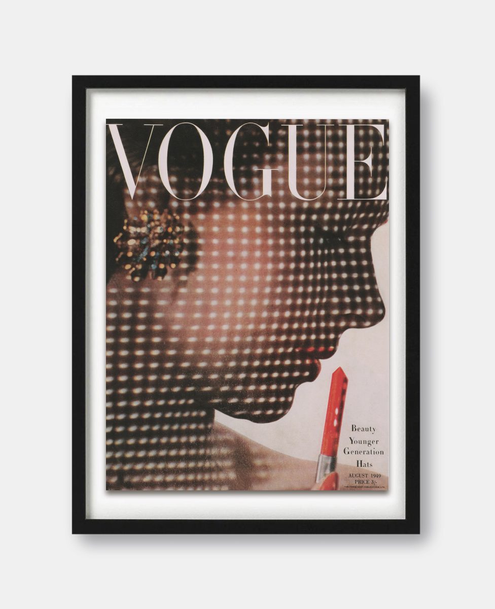 Vogue July 1951 Cover Print - The Curious Desk