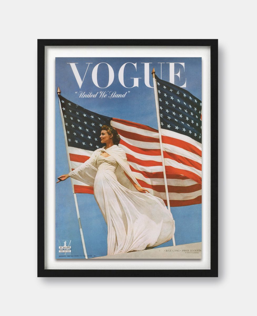 Vogue July 1951 Cover Print - The Curious Desk