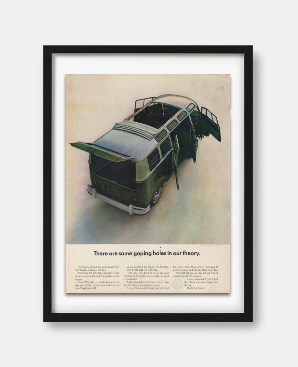 Volkswagen 1960s Magazine Ad - The Curious Desk