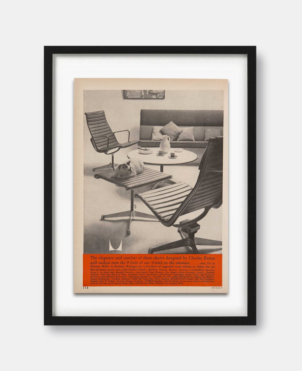 Herman Miller Chairs Magazine Ad - The Curious Desk