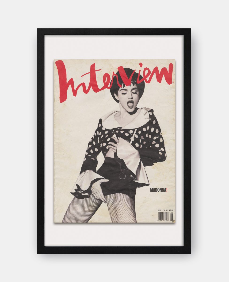Madonna - Interview ピクチャーレコード Interview Madonna Cover Print (June 1990) - The Curious Desk