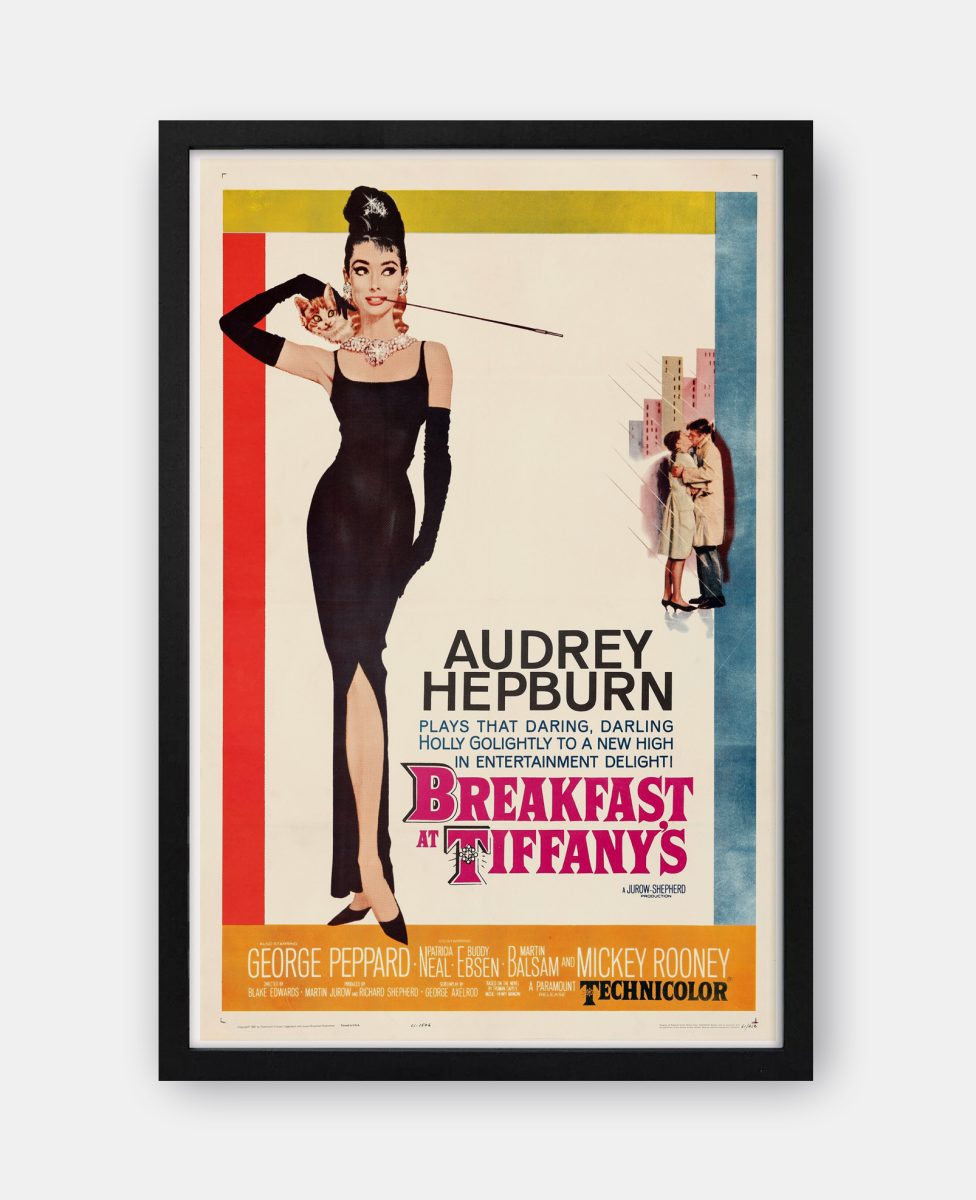 Breakfast at Tiffany's (1961) Movie Poster - The Curious Desk