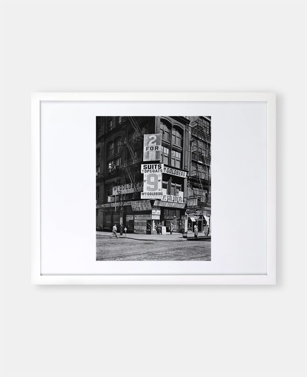 William Goldberg, 771 Broadway, 1937 Historic New York Photograph - The ...