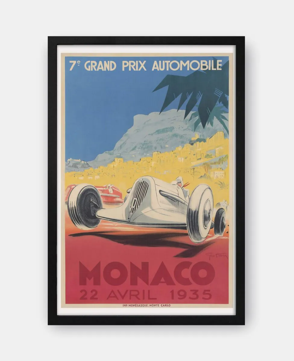 1935-Monaco-Grand-Prix-Automobile-Race-Poster gray