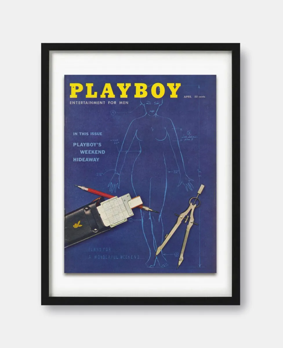 Playboy-April-1959-Cover-Print gray