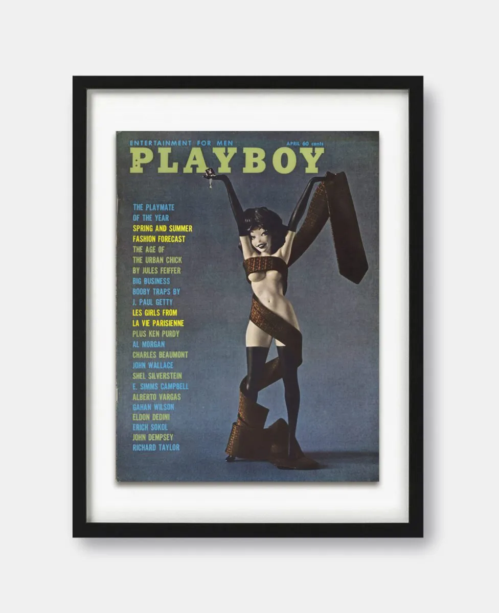 Playboy-April-1961-Cover-Print gray