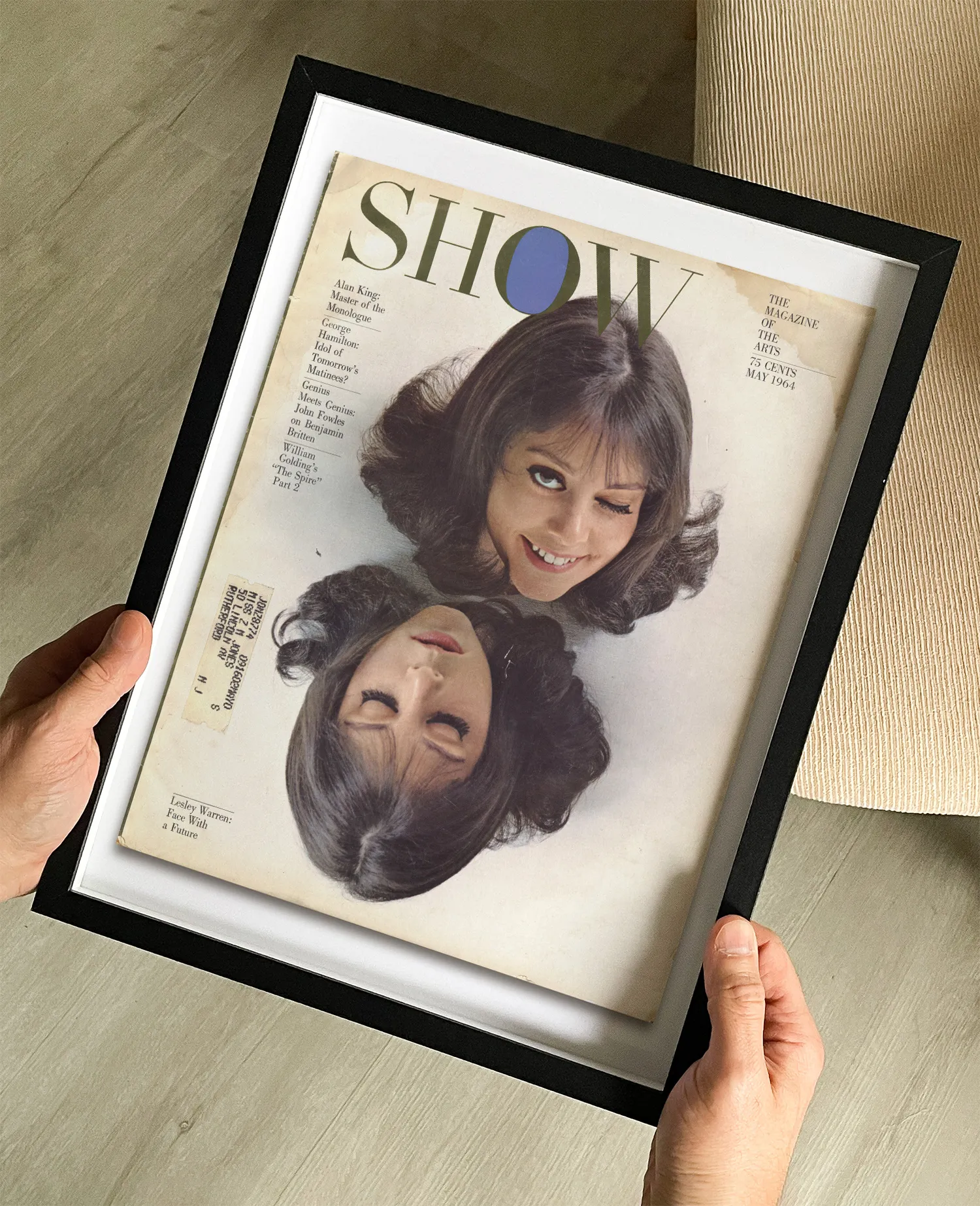 Show Magazine May 1964 Cover Print - The Curious Desk