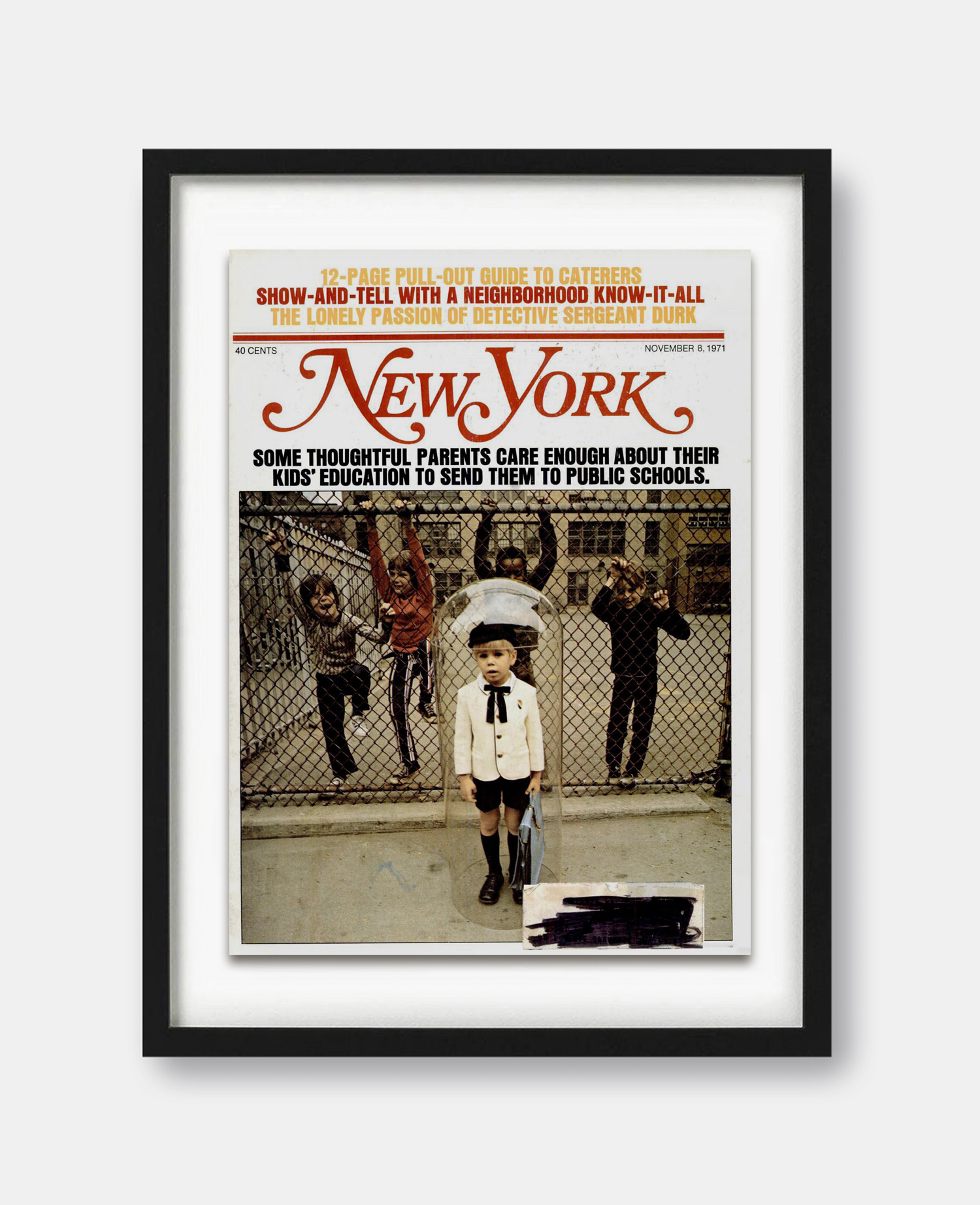 gray New-York-Magazine-November-8,-1971-Cover-Print